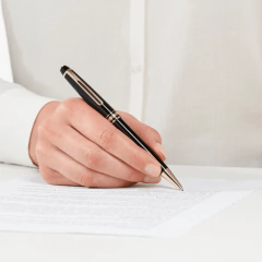 Bolígrafo Montblanc Meisterstück Classique Gold - comprar online