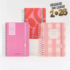Agenda fw diaria 15 X 21 cm PINK 2026 - comprar online