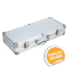 Set Kit Para Asador 4 Piezas Acero Maletín Parrilla