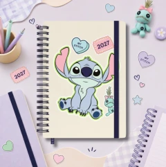 Agenda Diaria Mooving Stitch 2027 14x20cm