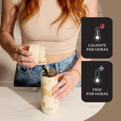 Vaso Termico Contigo Ally Love West Loop Travel Mug 473ml Oatmilk Cowhide en internet