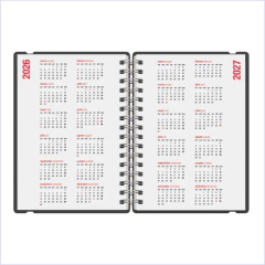 AGENDA DIARIA VACAVALIENTE 2026 NEGRO A5 - GBT Gift & Stationary