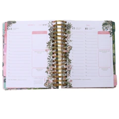 Agenda Diaria Mooving Floral Life 16 x 22 cm 2027 en internet