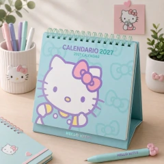 Calendario De Escritorio 2027 Mooving - Hello Kitty
