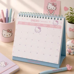 Calendario De Escritorio 2027 Mooving - Hello Kitty - comprar online