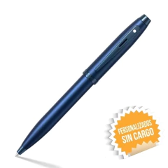 Bolígrafo Sheaffer Serie 100 Azul Satinado con detalles en PVD azul - comprar online