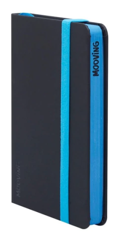 Cuaderno Mooving Notes A6 Tapa Dura Rayado Azul