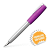 Pluma Faber Castell Loom Violeta