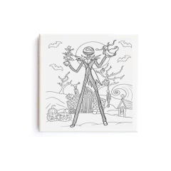 Cuadro en Lienzo para pintar "HALLOWEEN" 25 X 25 CM en internet