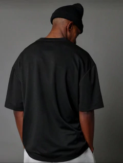 Camiseta Oversized Balaclava Preta - MAFIUSU