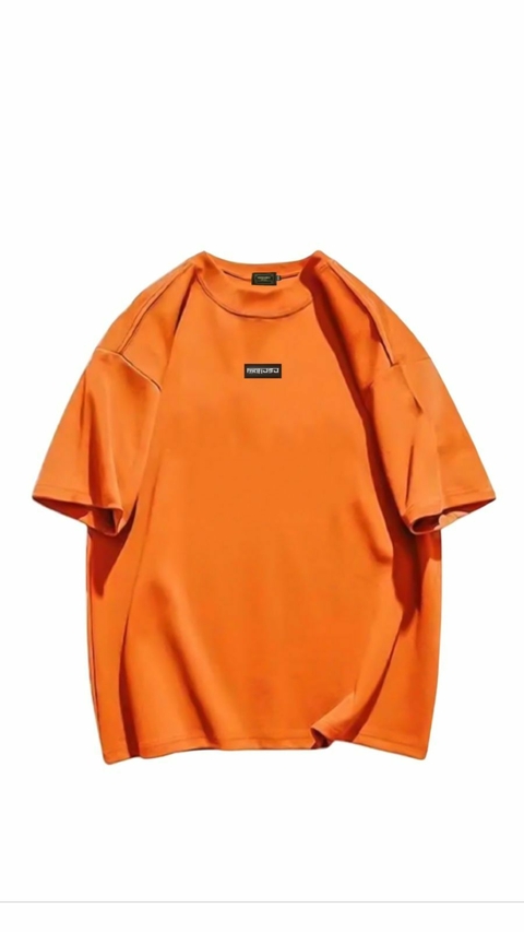 Camiseta Mafiusu Oversized Orange