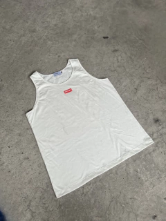 Camiseta Regata Logo OFF White