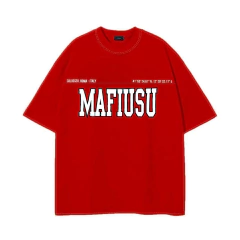 Camiseta Oversized Especial Colosseo Vermelha