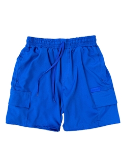 Shorts Mafiusu Cargo Tactel Azul - comprar online