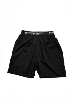 Shorts Mafiusu Masculino Elastan Preto