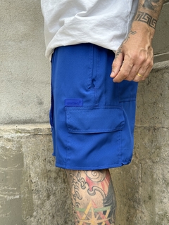 Shorts Mafiusu Cargo Tactel Azul na internet