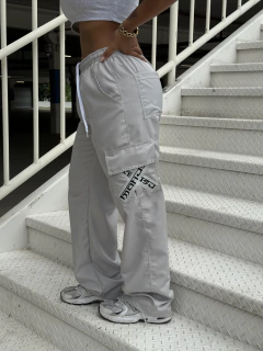 Calça Cargo RipStop XXX Cinza Unissex - MAFIUSU