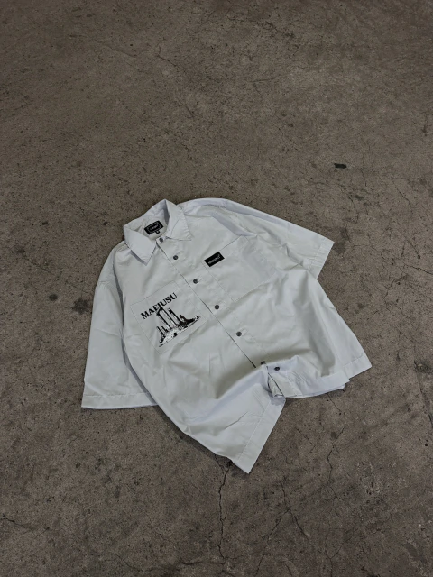 Camisa Boxy Oversized Roma