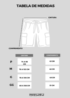 Shorts Mafiusu Cargo Sarja Italy - MAFIUSU