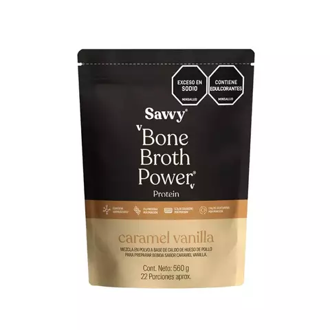 Bone Broth Power SAVVY Caramel Vanilla - comprar online
