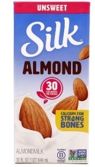 leche de almendras silk