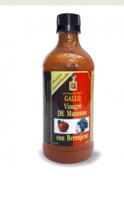 vinagre de manzana y berenjena con la madre 500 ml