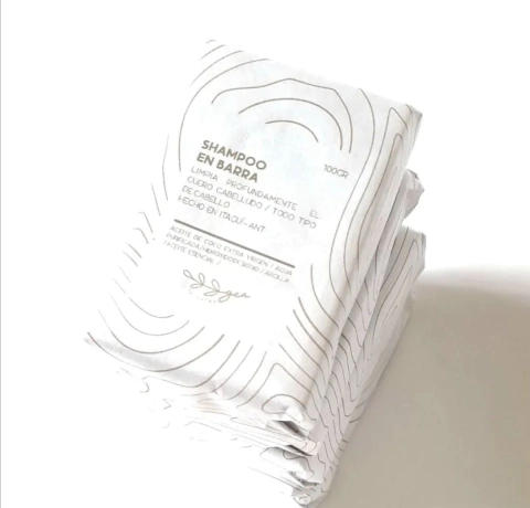 Champu Solido de Coco 100 gr TODO TIPO DE CABELLO