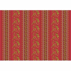 Barrado Olives fundo Vermelho - comprar online