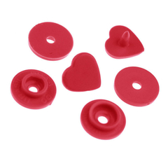 Botão Pressão Ritas Coração 10mm - comprar online