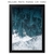 quadro praia, quadro fina acabamento azul, quadro beach