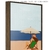 Quadro - Mulher na Praia na internet