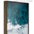 quadro praia, quadro fina acabamento azul, quadro beach