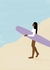 Quadro - A Surfista - comprar online