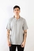 BLUSA LINO OVERSIZE MELE CEMENTO
