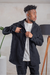 CONJUNTO OEVERSIZE CORDEROY NEGRO