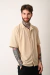 CAMISA DESAGUJADA CAMEL
