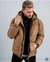 CAMPERA ABRIGO ITALIA CON DOBLE CIERRE CAMEL