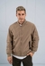 CAMPERA BOMBER IMPERMEABLE BEIGE - comprar online