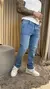 DENIM LIGHT BLUE MOM ELASTIZADO