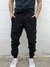 JOGGER CARGO GABARDINA 3996 NEGRO