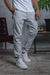 PANTALON CHINO COTTON SATEN GRIS