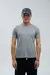 REMERA LYCRA BASIC GRIS