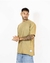 REMERA OVERSIZE ACID WASHED CAMEL