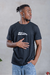 REMERA REGULAR FIT DISTINC NEGRA
