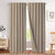 Juego de Cortinas Blackout Textil con presillas ocultas - VIsón - comprar online