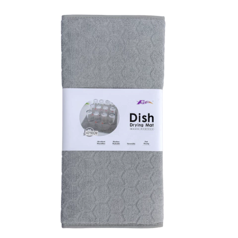 Paño escurridor de platos absorbente - Gris Claro - comprar online