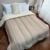Acolchado Micro Reversible - Beige / Natural - Blanquería Home