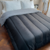Acolchado Micro Reversible - Negro / Gris Oscuro - comprar online