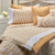 Juego Sábanas Cannon Fieldcrest 144 hilos 100% Algodón - Beige 770 - tienda online