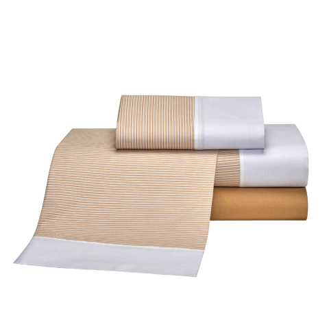 Juego Sábanas Cannon Fieldcrest 144 hilos 100% Algodón - Beige 770